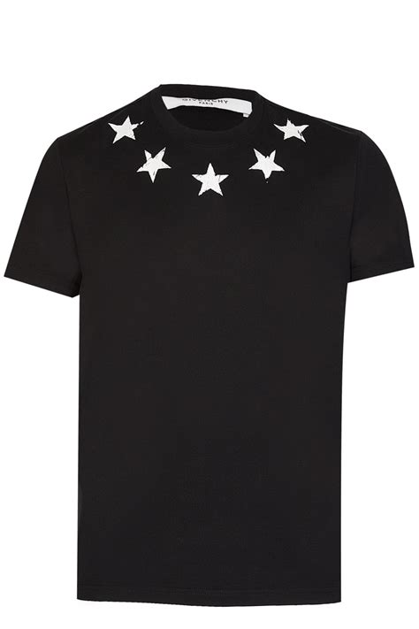 givenchy blue star t shirt|Givenchy graphic crewneck t shirt.